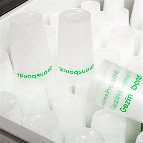 herbruikbare belcel|400x Herbruikbare Bekers Ecologisch BPA vrij 0.25 l .